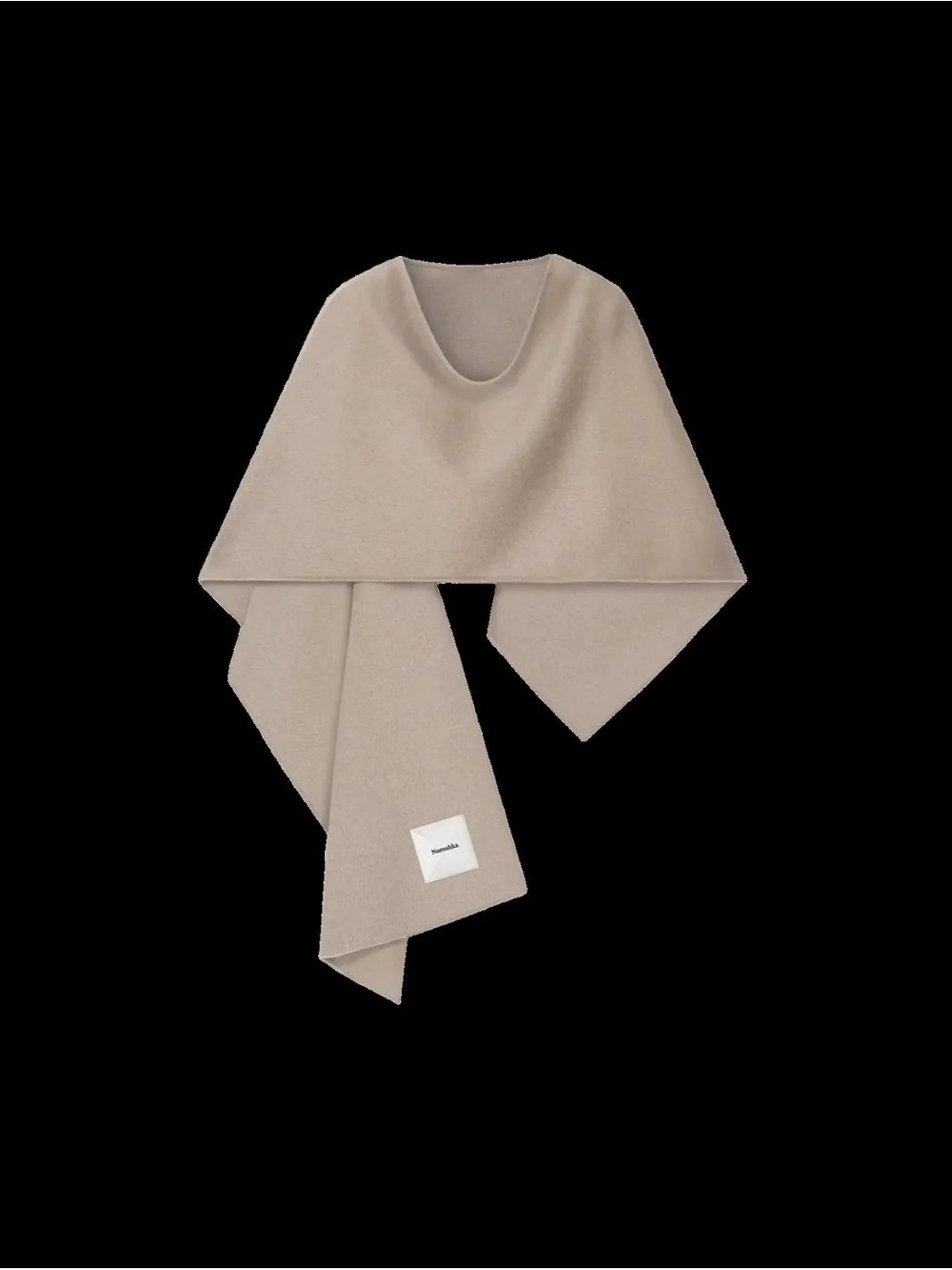 Nanushka Kamin Wool Silk Shawl (New without tags)